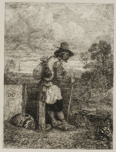Mendiant - Alexandre Gabriel Decamps