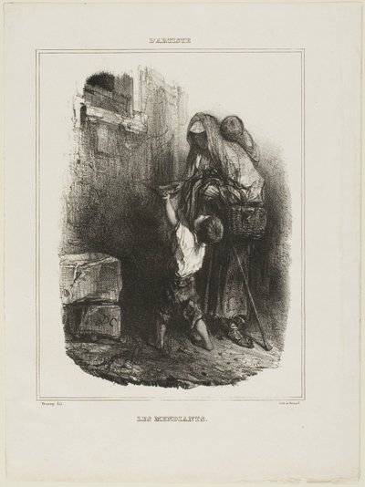 Mendiants - Alexandre Gabriel Decamps