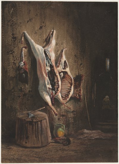 Carcasses, 1840-1860 - Alexandre Gabriel Decamps