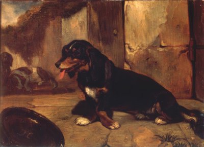 Chien basset - Alexandre Gabriel Decamps