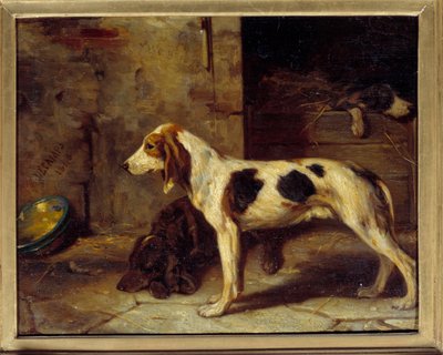 Chiens Brifauts - Alexandre Gabriel Decamps