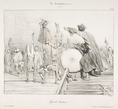 Grands Sauteurs!, de La Caricature - Alexandre Gabriel Decamps