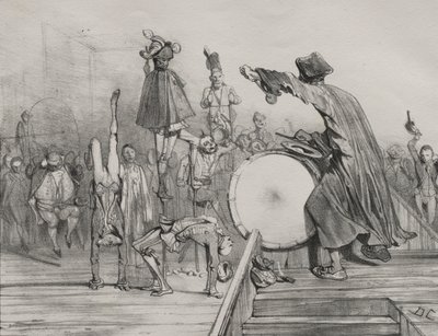 Grand Acrobate! - Alexandre Gabriel Decamps