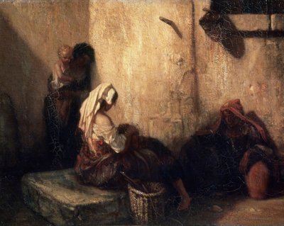 Scène de rue italienne, 1849 - Alexandre Gabriel Decamps