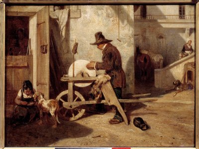 Le rémouleur - Alexandre Gabriel Decamps