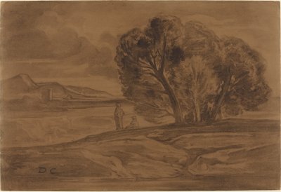 Paysage oriental - Alexandre Gabriel Decamps