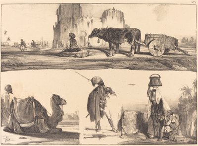Vignettes orientales - Alexandre Gabriel Decamps