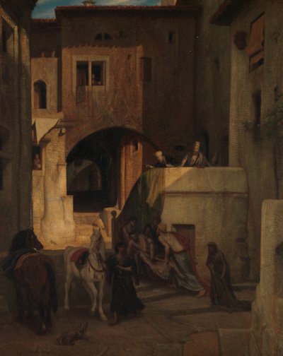 Le Bon Samaritain, avant 1853 - Alexandre Gabriel Decamps