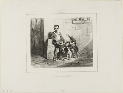 Le petit Savoyard - Alexandre Gabriel Decamps
