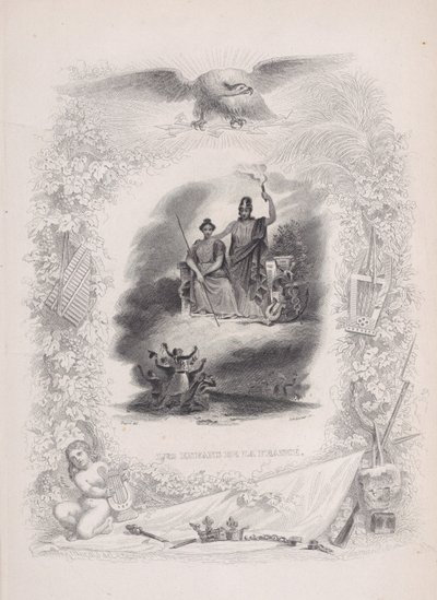 Les Enfants de France, des Chansons de Béranger, 1829 - Alexandre Gustave Adolphe Levasseur