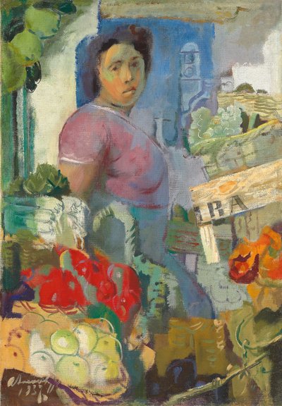 Le Vendeur de Fruits - Alexandre Iacovleff