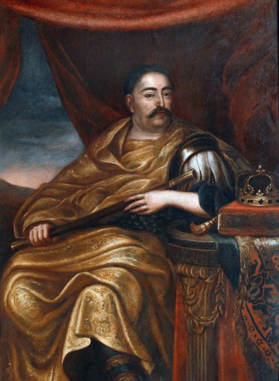 Portrait de Jean III Sobieski, roi de Pologne - Alexandre Jan Tricius