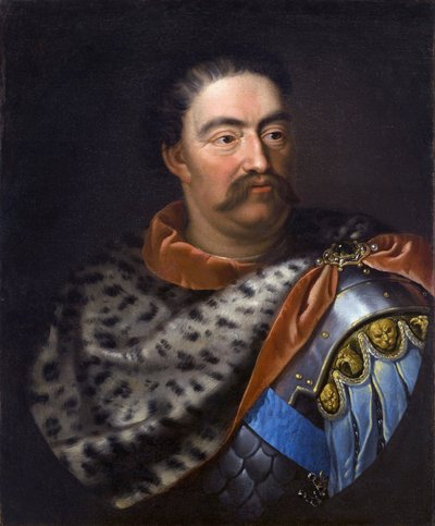 Portrait de Jean III Sobieski, roi de Pologne - Alexandre Jan Tricius