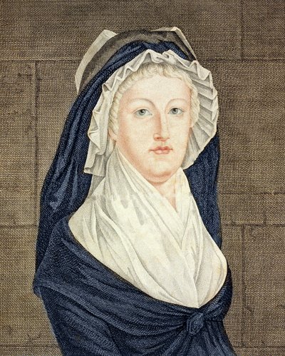 Marie-Antoinette (1755-93) à la Conciergerie, d