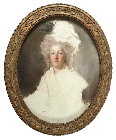 Portrait de la reine Marie-Antoinette de France 1755-1793 - Alexandre Kucharski