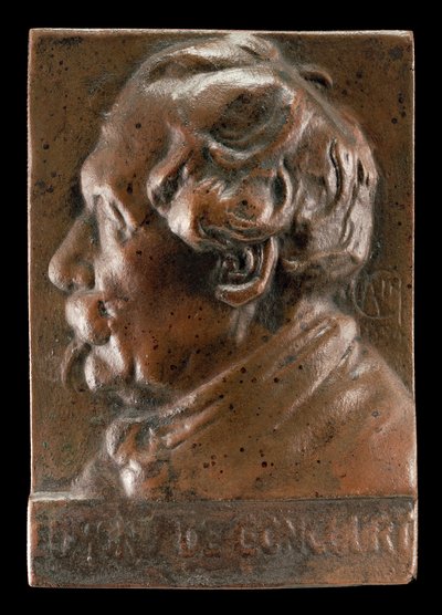 Edmond de Goncourt, écrivain et critique - Alexandre Louis Marie Charpentier