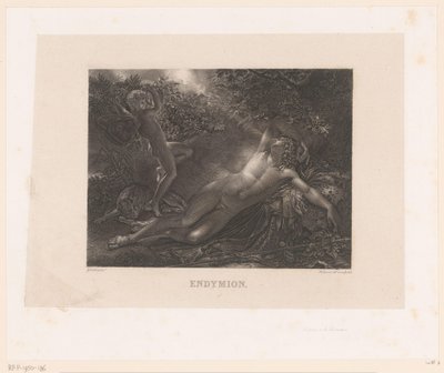 Endymion visité par Diane - Alexandre Vincent Sixdeniers