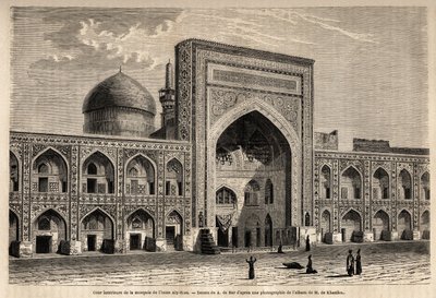 Cour intérieure de la mosquée de l