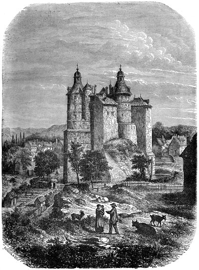 Château de Montbéliard, France, 1882-1884 - Alexandre de Bar