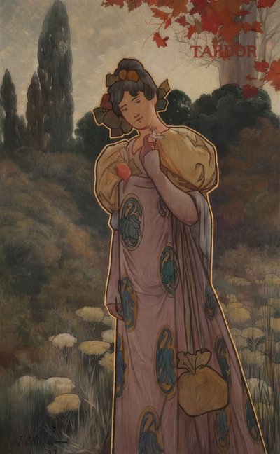 Plafonds décoratifs des quatre saisons : automne - Alexandre de Riquer