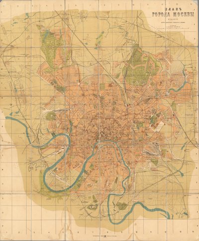 Plan de Moscou - Alexei Alexeevich Ilyin