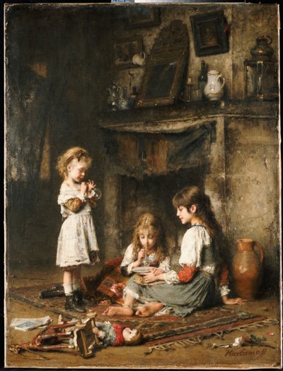 Soufflant des bulles - Alexei Alexevich Harlamoff