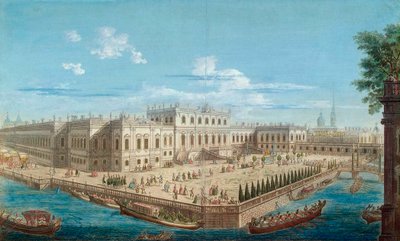 Vue du palais d