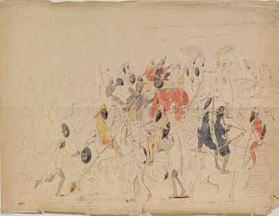 Rencontre du Maharaja Sher Singh du Pendjab et de l
