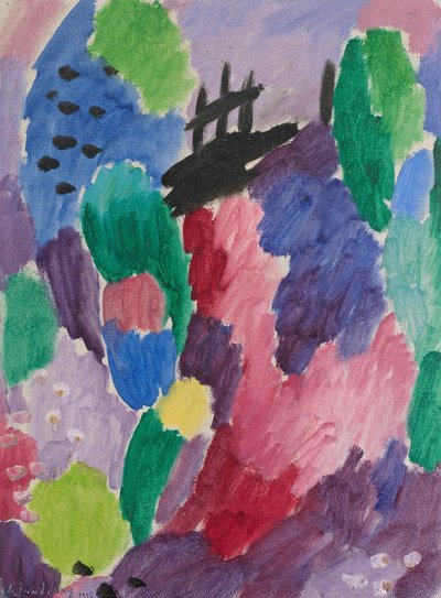 Chemin rouge, St. Prex - Alexej von Jawlensky