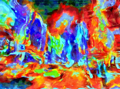 Étoile sur la ville,2020,(mixed media) - Alexei Makhov