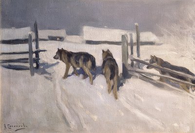 Loups. Nuit d