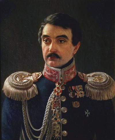 Portrait du compositeur Alexis Lvov (1798-1870) - Alexei Vasilievich Tyranov