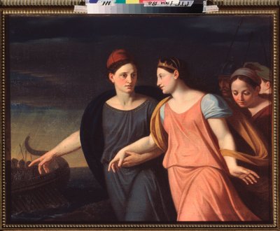 Paris enlevant Hélène - Alexei Yegorovich Yegorov