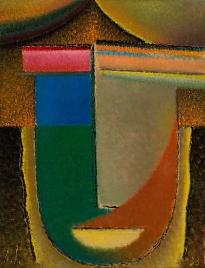 Tête abstraite Afrique, 1933 - Alexej von Jawlensky