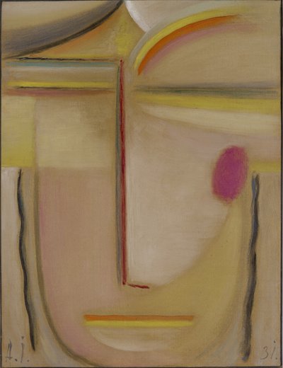 Tête abstraite : Or et Rose, 1931 - Alexej von Jawlensky