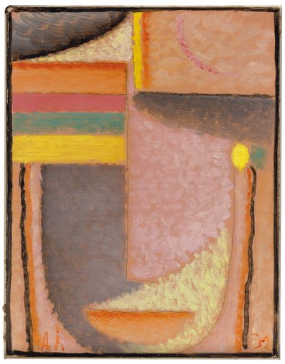 Tête abstraite : Parthénon, 1932 - Alexej von Jawlensky