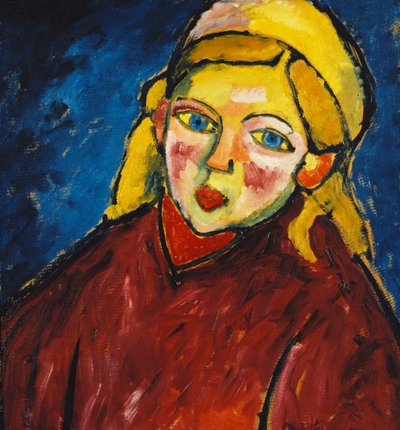Enfant aux Yeux Bleus - Alexej von Jawlensky
