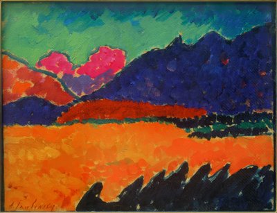 La vallée - Murnau - Alexej von Jawlensky