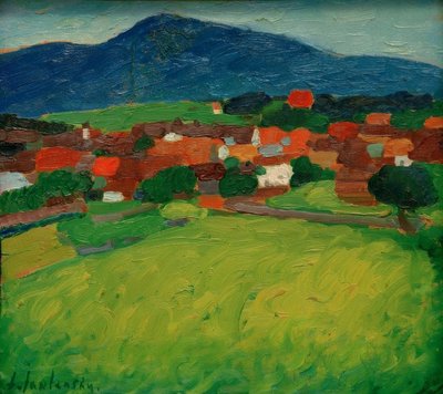 Village de Murnau - Alexej von Jawlensky