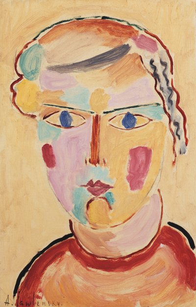 Fille, apparence lumineuse - Alexej von Jawlensky