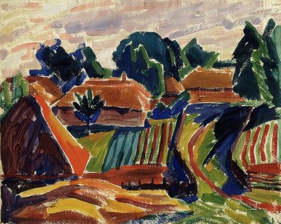 Paysage. 1908-12 - Alexej von Jawlensky