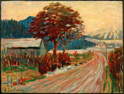 Route de campagne à Füssen - Alexej von Jawlensky