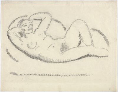 Nu couché - Alexej von Jawlensky