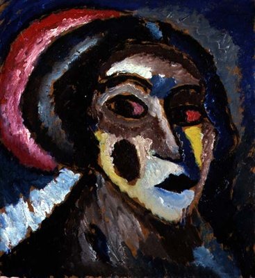 Portrait Klamm - Alexej von Jawlensky