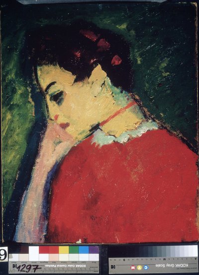 Portrait de femme - Alexej von Jawlensky