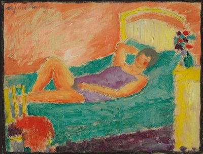 Fille couchée - Alexej von Jawlensky