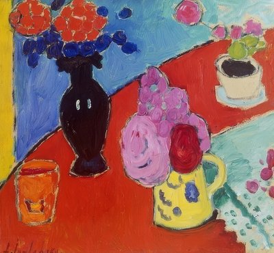 Nature morte avec vase et cruche - Alexej von Jawlensky