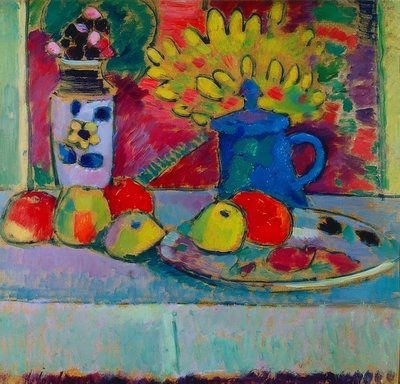 Nature morte avec fleurs et fruits - Alexej von Jawlensky