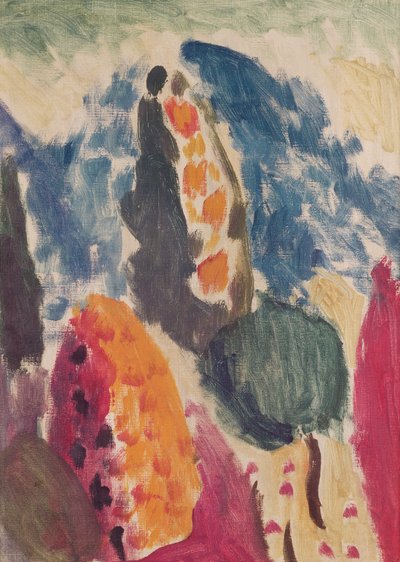 Variation IV, 1916 - Alexej von Jawlensky