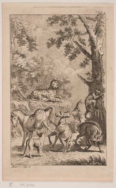 La panthère, le cheval et d